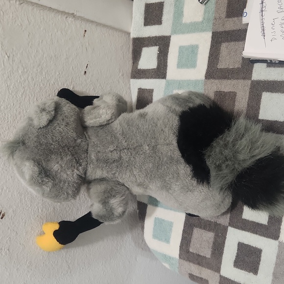 Disneyland Pocahontas Meeko Racoon Plush Stuffed Animal Movable Head / Arms 12" - Picture 5 of 6